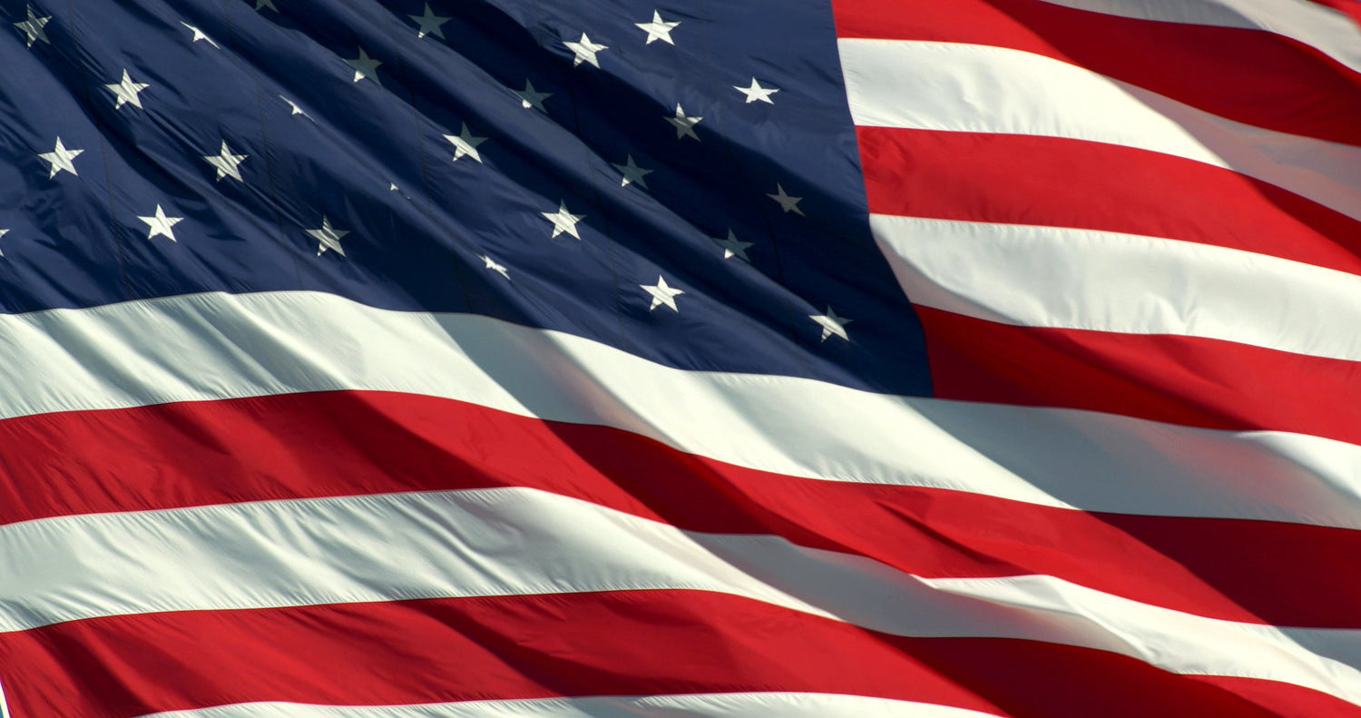 American Flag stock footage