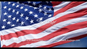 1277 epic close up american flag slow motion