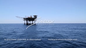 0452 decommissioned oil gas platform offshore gulf of mexico