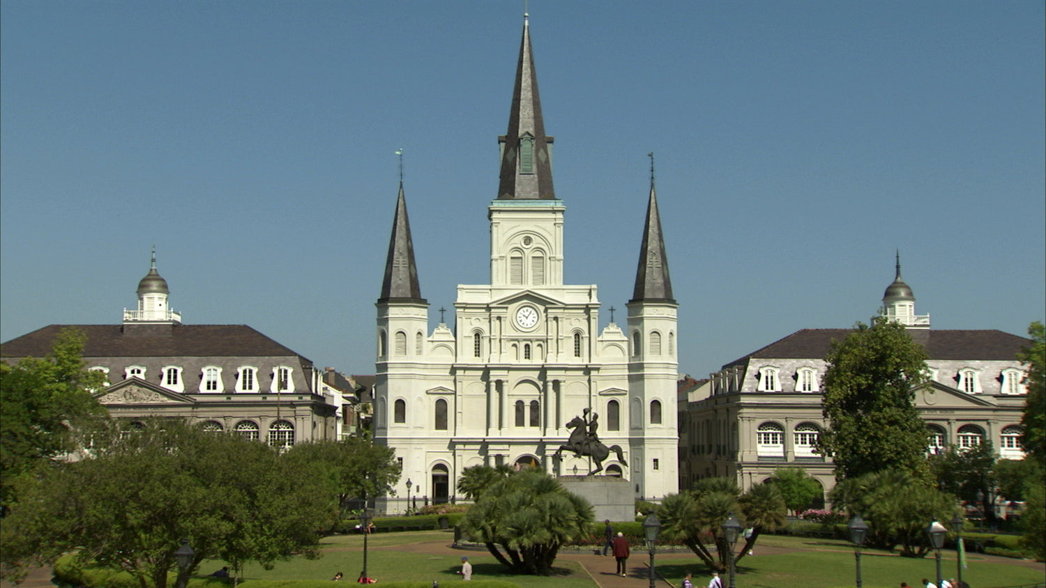 New Orleans French quarter stock footage video