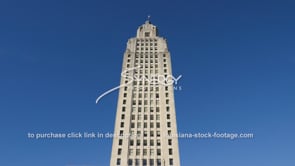 2509 Louisiana State Capitol building low angle