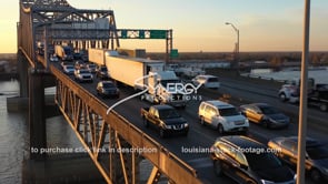 2527 major traffic jam interstate 10 Baton Rouge bridge