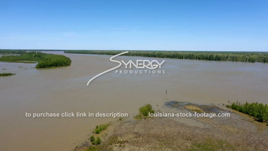 2730 low angle mississippi river empties into atchafalaya river