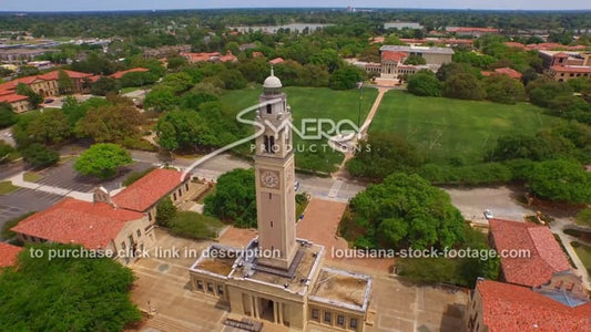 2872 Epic aerial Louisiana State University campus