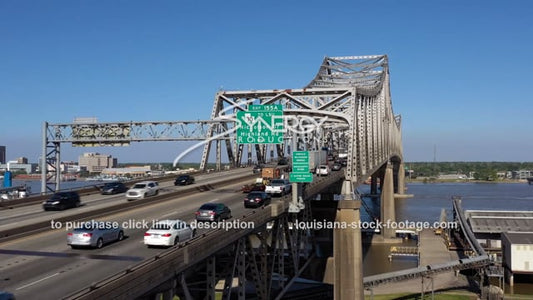 2985 Baton Rouge drone video aerial Mississippi River