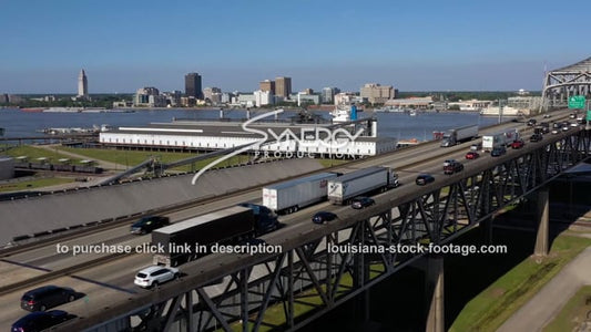 2989 Port of Baton Rouge and bridge Mississippi River