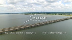 1289 Lake Pontchartrain Causeway Bridge New Orleans Louisiana in bkg