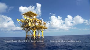 0440 oil rig gas platform near Texas Louisiana coast