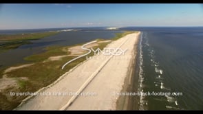 0525 Awesome aerial view of coastal restoration Louisiana