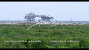 0554 gulf coast oil and gas platform