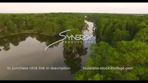 1134 Atchafalaya Spillway in Louisiana aerial drone stock footage video