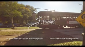 1103 Streetcar trolley stock footage video