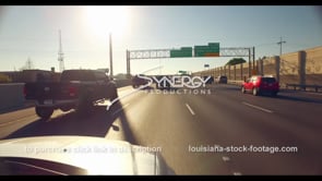 1075 Interstate 10 i10 traffic time lapse video stock footage