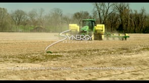 0698 John Deere tractor planting corn cotton soybean