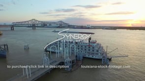 0200 ascent steamboat cruise ship docked baton rouge riverfront