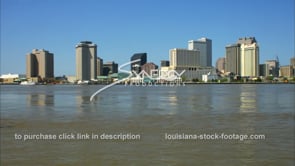 0229 Pan french quarter to new orleans downtown skyline