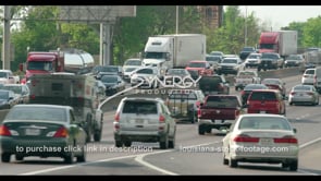 0412 Crazy Baton Rouge Interstate Traffic tilt up