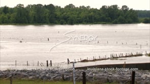 1298 Mississippi River flood waters