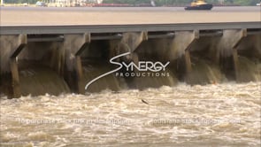 1347 Mississippi flood waters flooding lake pontchartrain