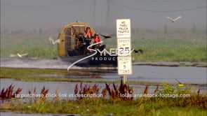 1372 Army corps of engineers staff in airboat