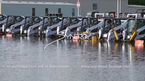 0266 flooded backhoe and tractor dealership business