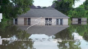 0268 5 feet of flood water flooding Louisiana home