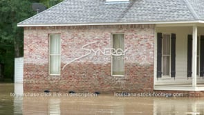 0329 Epic view Flood waterline markings on house