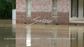 0333 Epic view of waterline on flooded house close up