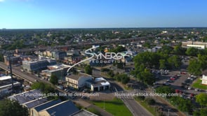 1420 Treme aerial drone New Orleans neighborhood