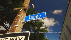 1431 Treme street sign dolly