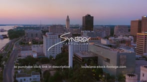 1551 Nice Baton Rouge skyline aerial drone