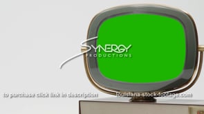 1824 Philco Predicta Princess tv right justified close up green screen