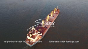 2012 Epic aerial cargo ship aerial view American exports