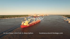 2018 international cargo ship importing exporting Mississippi River